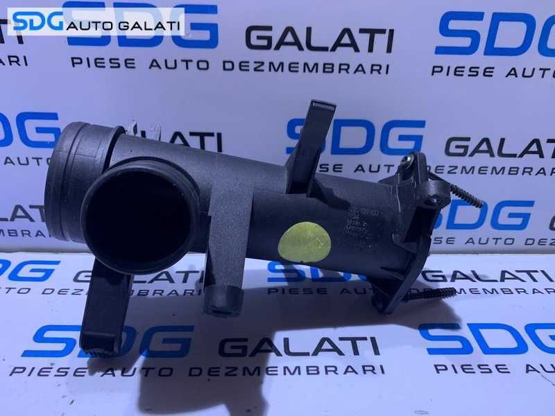Tub Aer Racord Aspiratie Admisie VW Golf 5 1.4 TSI BLG BMY 2004 - 2008 Cod 03C129617D [D0234]