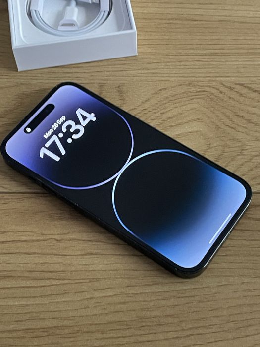 Бартер iPhone 14 Pro 128 black 100%