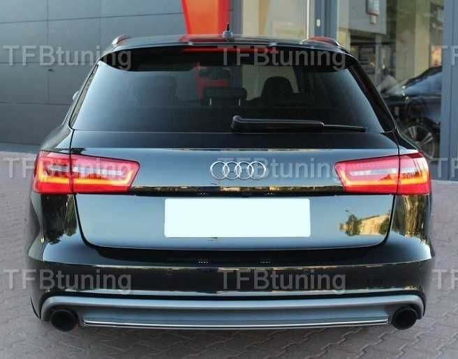 Difuzor bara spate Audi A6 C7 11-14 SLINE S LINE S-LINE S6 RS6 ver4