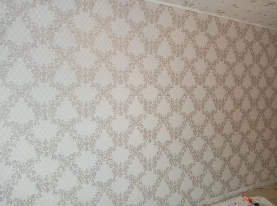 Поклейка обоев всех видов