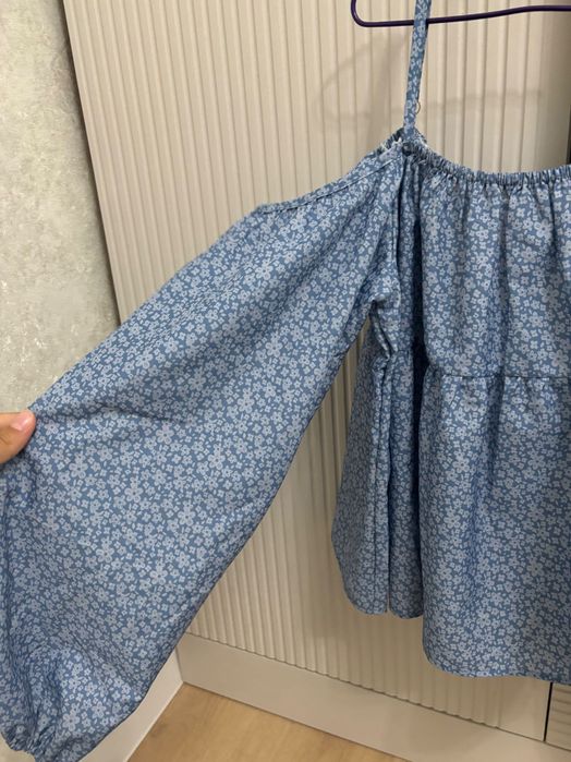 Летняя кофточка(синяя)