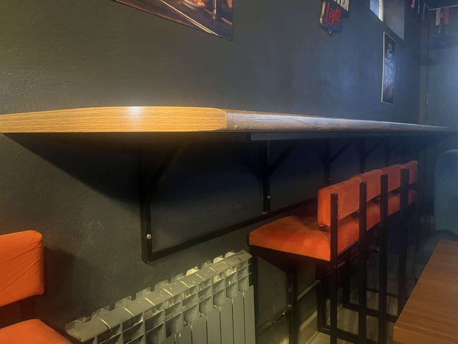 Барная стойка бар кафе стулья