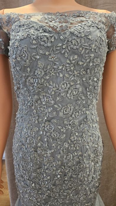 Rochie de mireasă gri, second hand premium