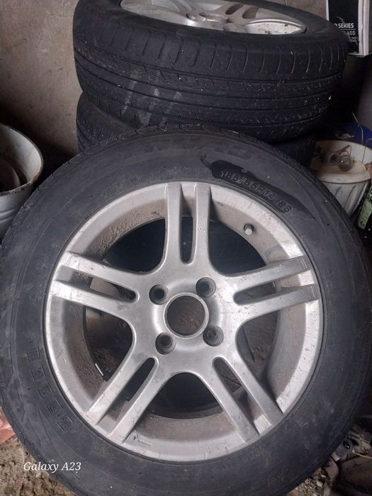 Титанка с резинами.