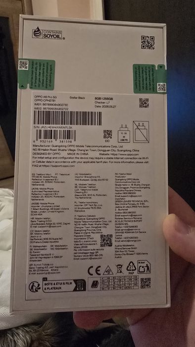 Oppo A6 Pro 5G 8GB Ram 256GB Rom Чисто Нов Неразопакован