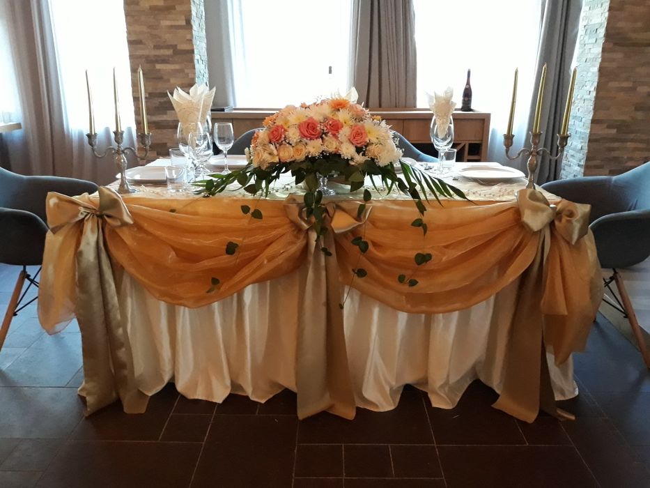 Украса за сватба 550 лв