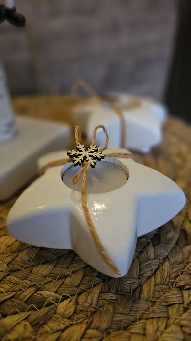 Керамичен свещник ЗВЕЗДА