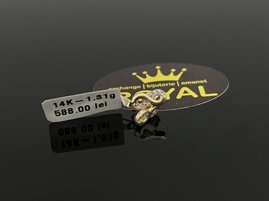 Bijuteria Royal CB : Cercei dama aur 14k 1,31gr