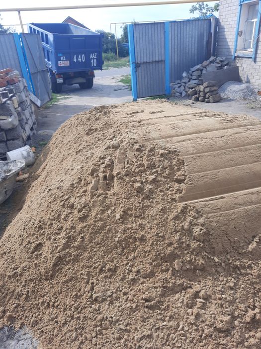 Песок щебень камазом