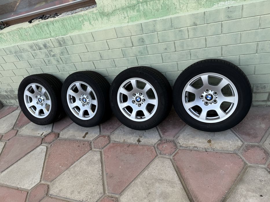 134 стиль диски на летней резине на бмв е34,е60