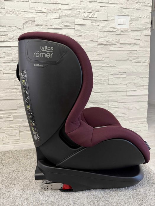 Scaun auto pentru copii Britax Romer, Trifix2, i-SIZE, Burgundy 15 luni-4 ani, 76-105 cm, 9-22 kg