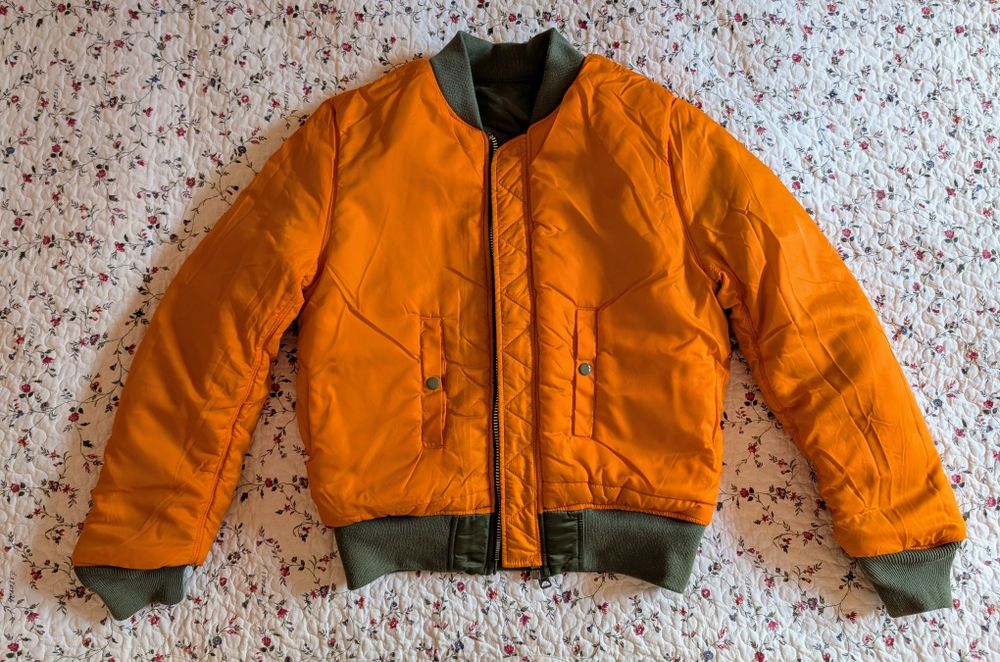 Alpha Industries MA-1 bomber jacket slim fit