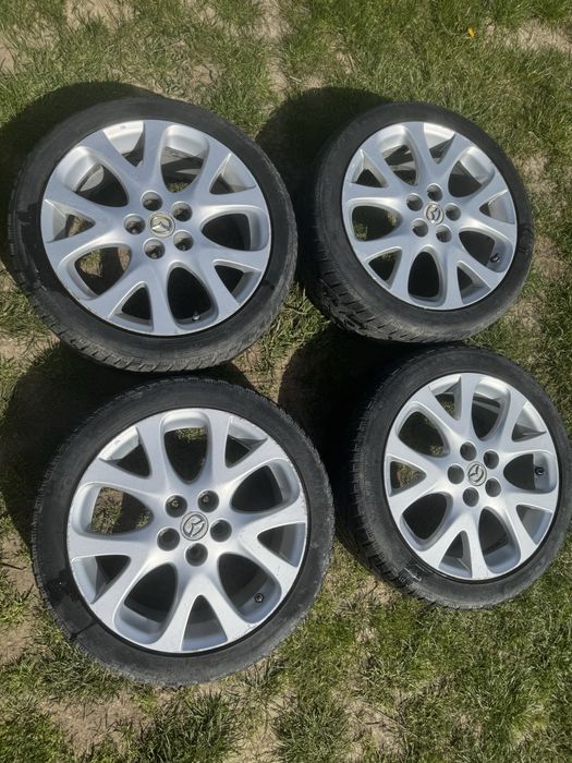 Jante 18” Mazda 6 - 5x114.3 7.5J ET60 + anvelope iarna 225/45/18