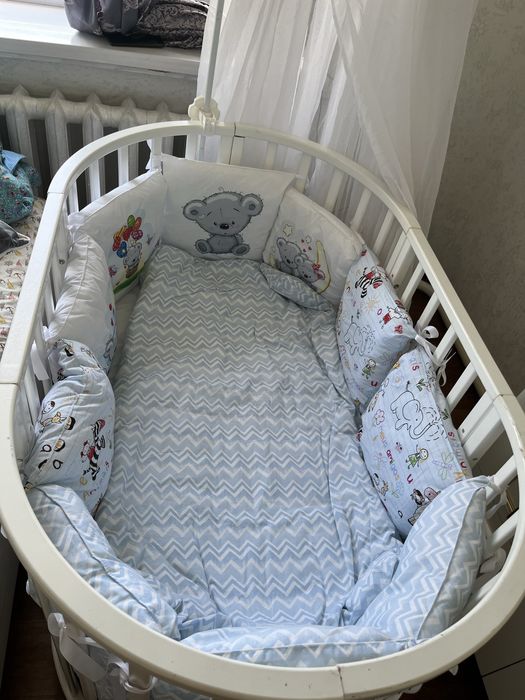 Кроват монеж бортик