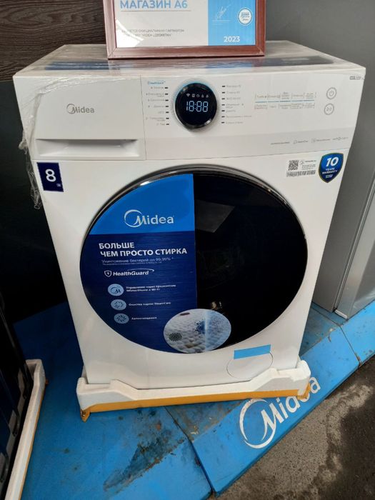 Стиральные машины Midea 8 кг модел:F200-8W