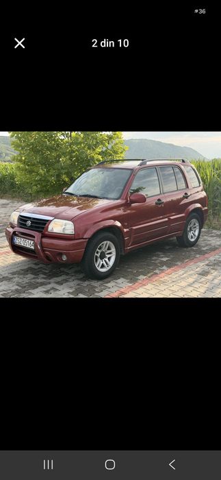 Suzuki grand vitara  4x4 benzina + gaz