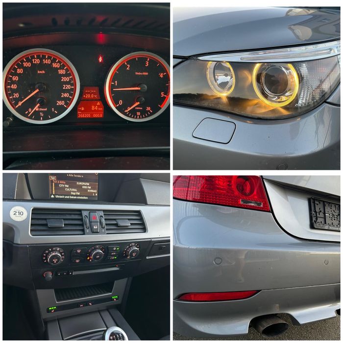 Bmw 520d 163 cp e60 seria5 M47 trapa xenon