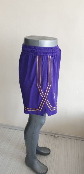 Nike NBA Dri - Fit Los Angeles Lakers  / S НОВО! ОРИГИНАЛ! Мъжки Къси
