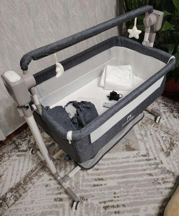 Продам манеж приставной с электрокачанием