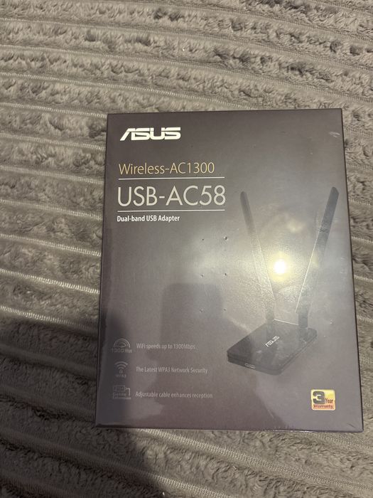 Vand set tastatura cu mouse si adaptor wifi asus