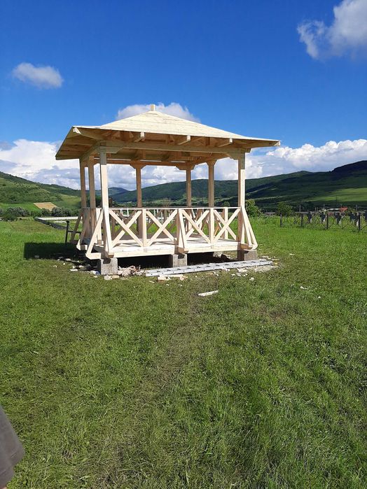 Case si foisoare din lemn