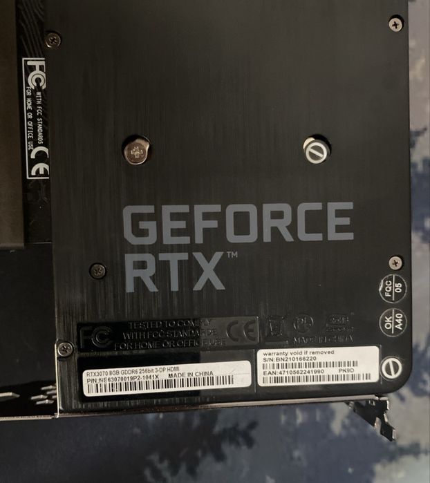 Gainward RTX 3070 Phoenix 8GB