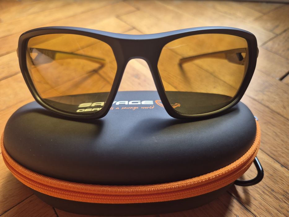 Очила savage gear с поляризация, жълта плака!