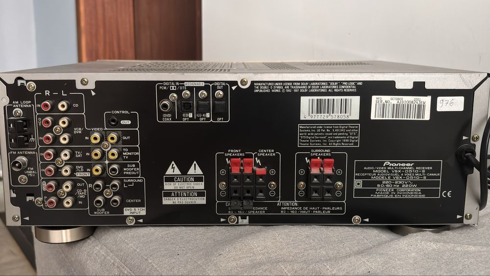 Ресийвър Pioneer VSX-D510