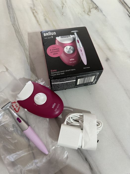 Нов епилатор на Braun с тример