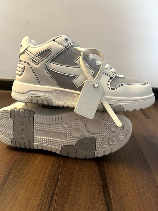 Off White Out of Office Gray - Trimit cu verificare