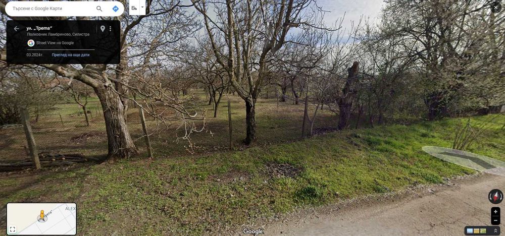 Продава се Парцел в с. Полковник Ламбриново, Област Силистра - 1107 кв.м за 21 €/кв.м - Снимка #1