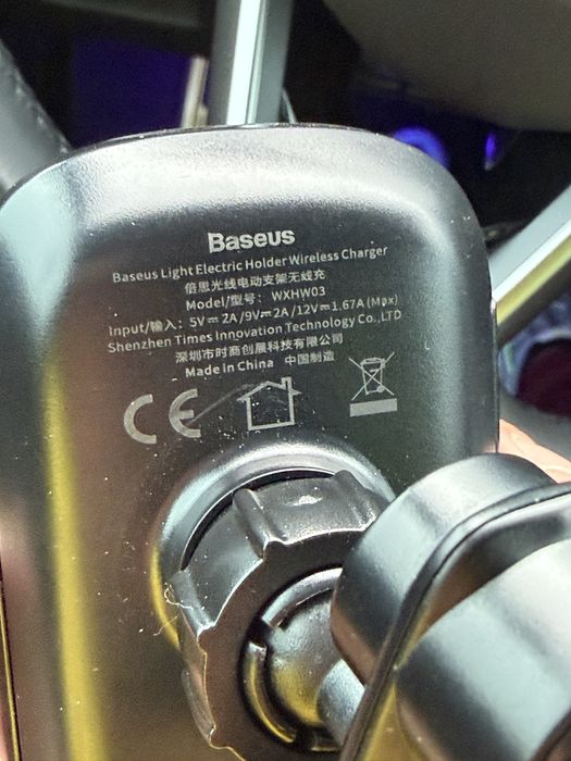 Suport Auto Baseus Incarcare Wireless