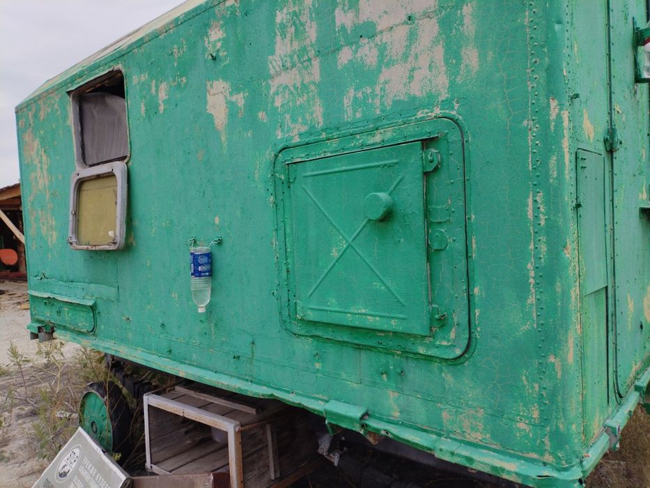 Будка вагончик на колёсах