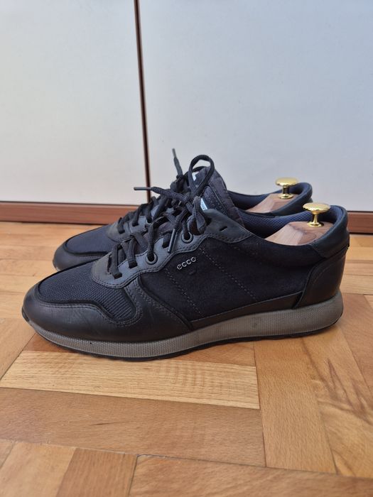 Pantofi sport premium Ecco, Mens Sneak Low-top, Piele, Bărbați - 43
