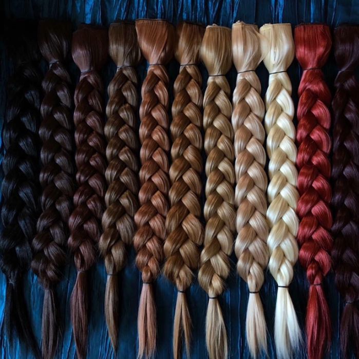 Екстеншън / удължител за коса в 15 цвята треса 100 грама 60 сантиметра