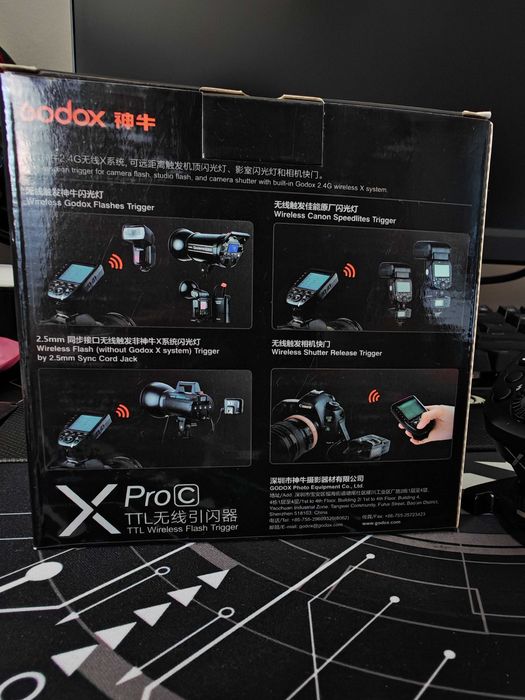 Trigger Godox X Pro C pt Canon