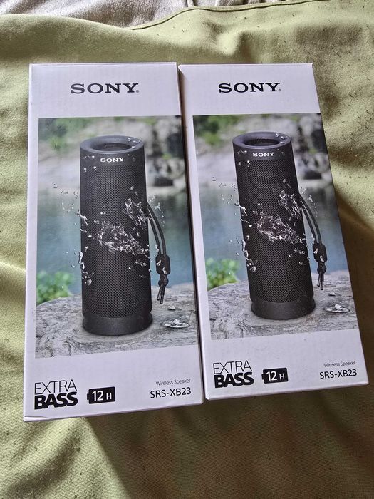 2х блутуут bluetooth Колонки Sony SRS-XB23