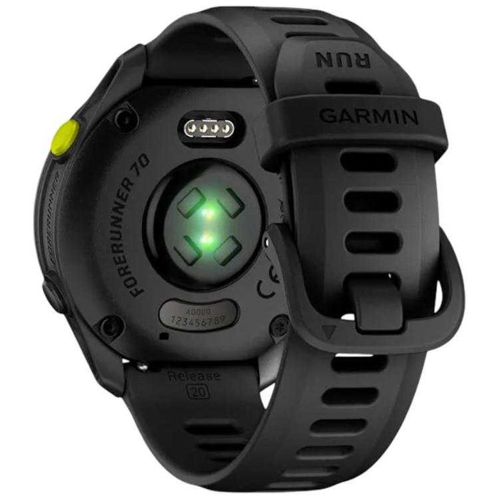 Smartwatch Garmin Forerunner 70,43 mm,AMOLED,GPS,Android/iOS,curea silicon,Black,sigilat
