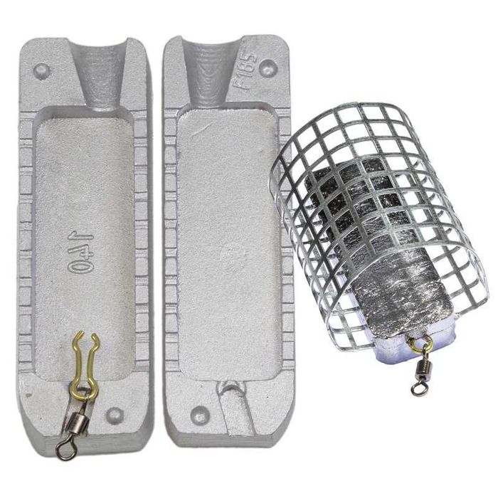 Matrita feeder 140 g cod 185 CAVITATI:1  GRAMAJ:140 grame.  Foloseste inele marimea 1