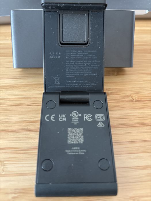 Camera web USB-C Cisco Webex Desk