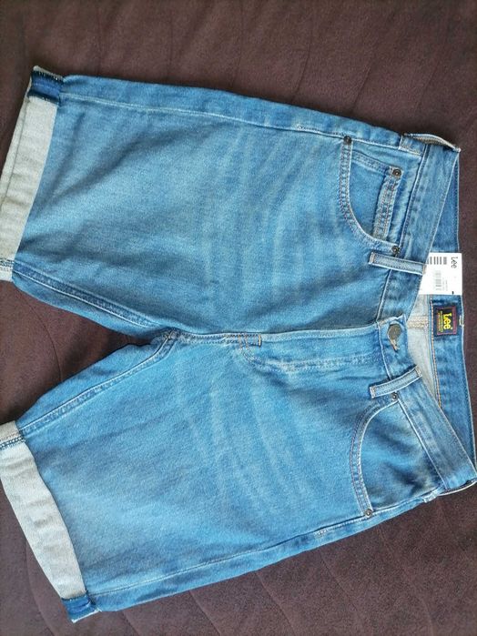 Дънкови къси панталони LEE