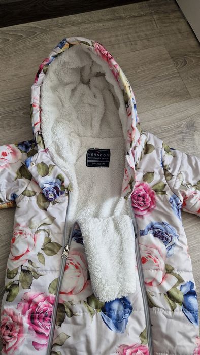 Комбинезон зимний на девочку