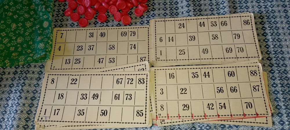 Лото настольная игра производство СССР.