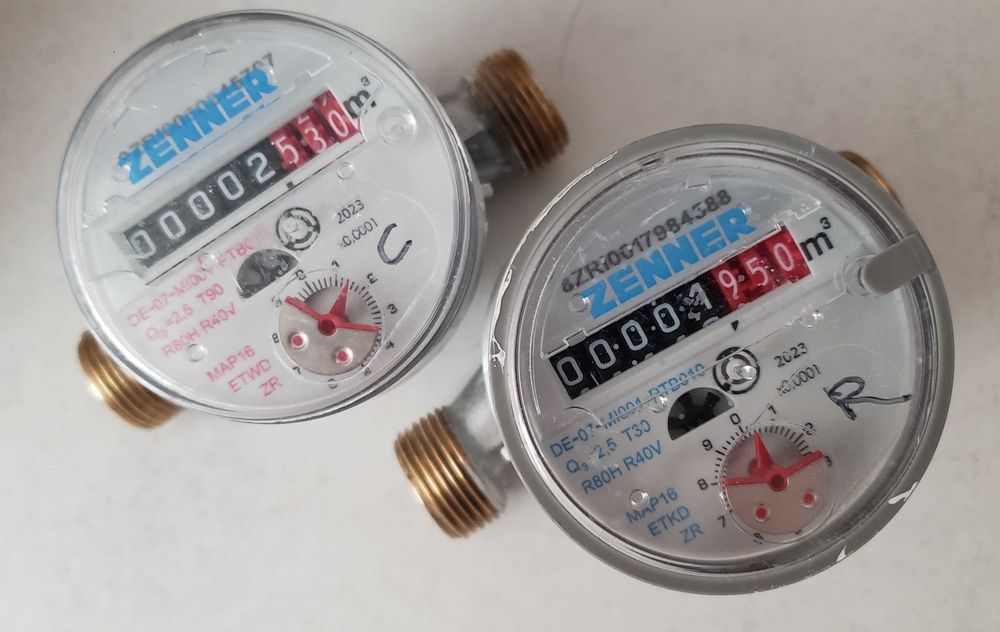 Contor apa rece si calda