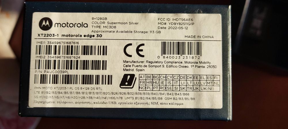 Motorola edge 30 5G