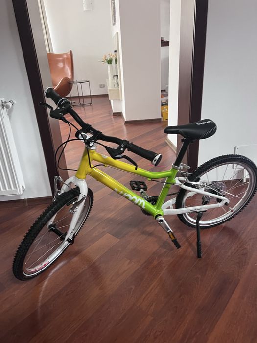 Woom 4 Bike Bicicleta Galbena+ Casca +Sticla Woom