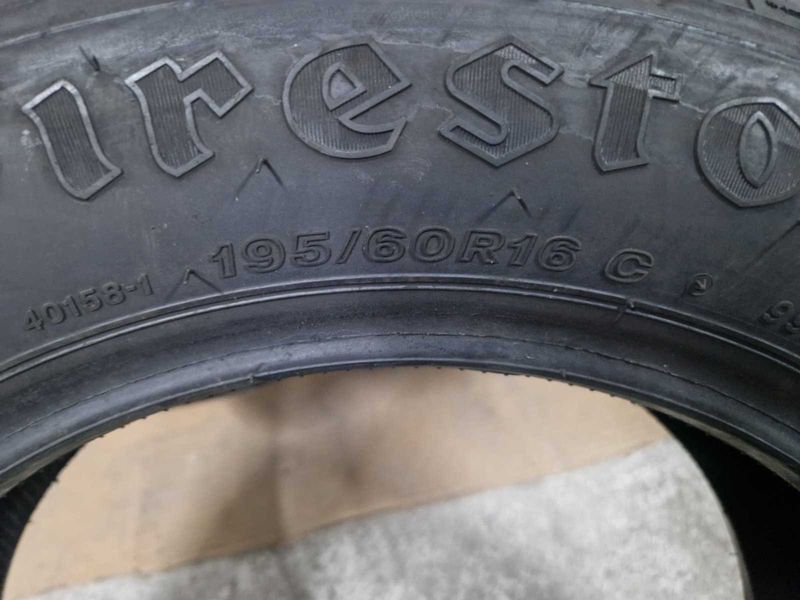 4 Firestone R16C 195/60
зимни бусови гуми DOT4019