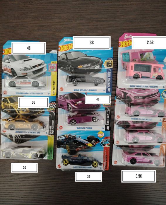 Hot Wheels колички