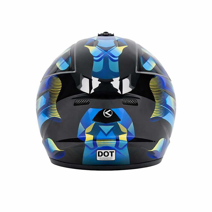 Casca Moto Enduro Cross ATV - S / M / L / XL - Albastru