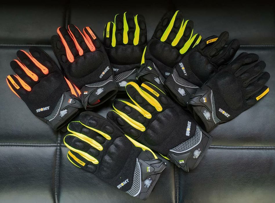 Качественные, Защитные Текстильные Мотоперчатки (SUOMY)Разные размеры!